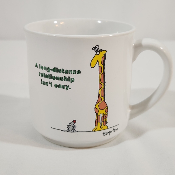 Bonton Giraffe Mouse Mug Cup Coffee Tea - Picture 1 of 5